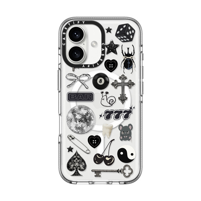 CASETiFY iPhone 16 ケース クリア クリア ケース MagSafe対応 Lucky Streak casetify_artist Father's Day CASETiFY iPhone 16 ケース クリア クリア ケース MagSafe対応 Lucky Streak casetify_artist Father's Day