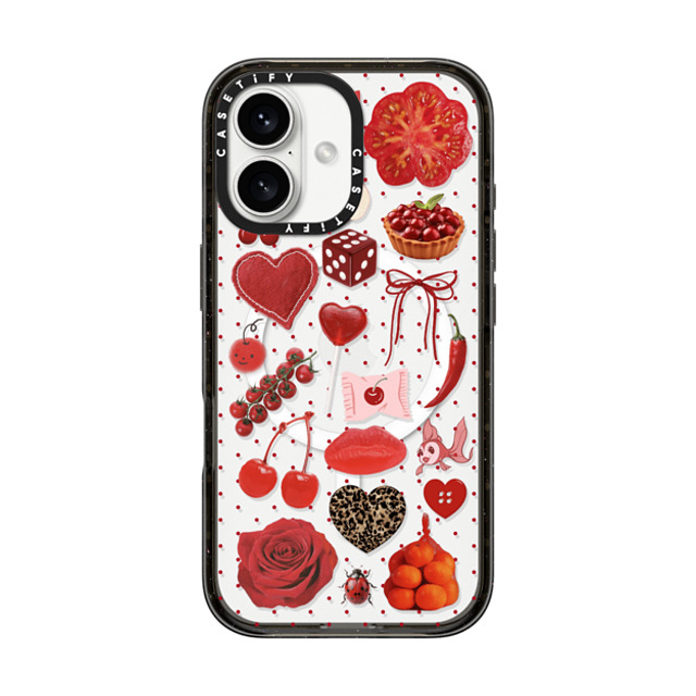CASETiFY iPhone 16 Case Black Impact Case MagSafe Compatible Cherry-Picked Luck casetify_artist Father's Day CASETiFY iPhone 16 Case Black Impact Case MagSafe Compatible Cherry-Picked Luck casetify_artist Father's Day