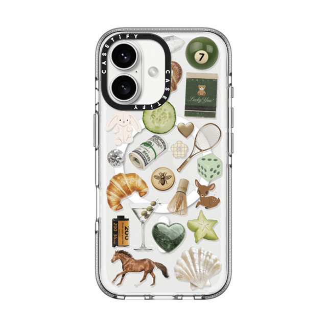 CASETiFY iPhone 16 Case Clear Clear Case MagSafe Compatible Opulence Luck Club casetify_artist Father's Day CASETiFY iPhone 16 Case Clear Clear Case MagSafe Compatible Opulence Luck Club casetify_artist Father's Day
