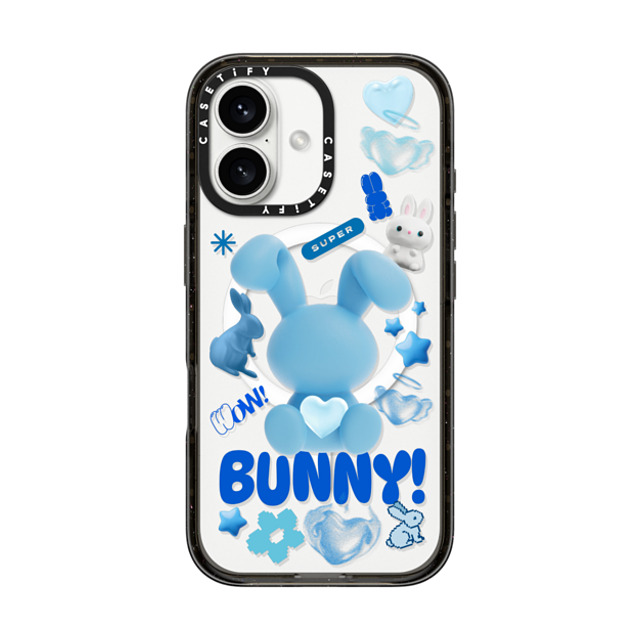CASETiFY iPhone 16 ケース ブラック インパクトケース MagSafe対応 Bunny Records casetify_artist Father's Day CASETiFY iPhone 16 ケース ブラック インパクトケース MagSafe対応 Bunny Records casetify_artist Father's Day