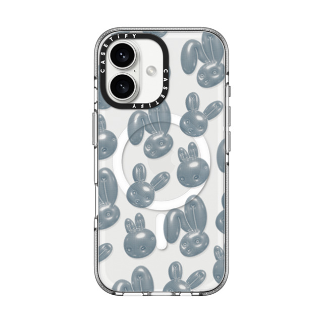 CASETiFY iPhone 16 ケース クリア クリア ケース MagSafe対応 Pixelated Bunny casetify_artist Father's Day CASETiFY iPhone 16 ケース クリア クリア ケース MagSafe対応 Pixelated Bunny casetify_artist Father's Day
