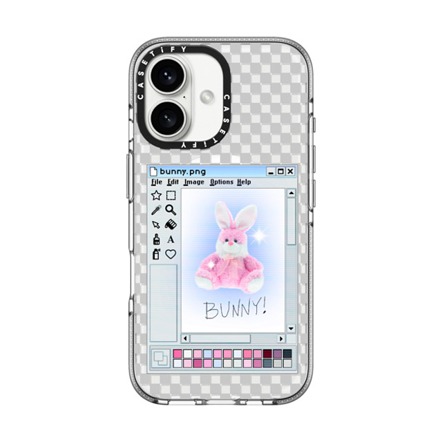 CASETiFY iPhone 16 ケース クリア クリア ケース MagSafe対応 Bunny. png casetify_artist Back to School CASETiFY iPhone 16 ケース クリア クリア ケース MagSafe対応 Bunny. png casetify_artist Back to School