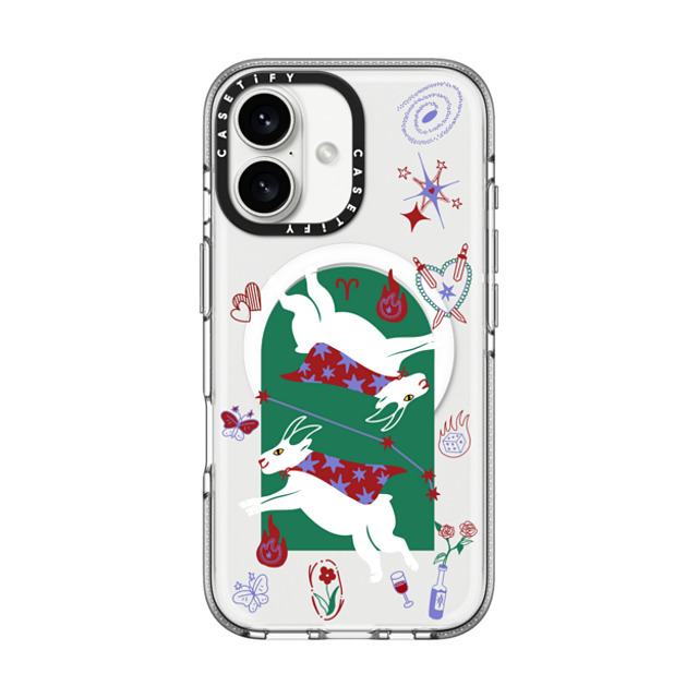 CASETiFY iPhone 16 ケース クリア クリア ケース MagSafe対応 Aries casetify_artist Father's Day CASETiFY iPhone 16 ケース クリア クリア ケース MagSafe対応 Aries casetify_artist Father's Day