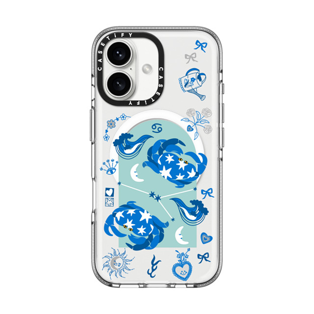 CASETiFY iPhone 16 Case クリア クリア ケース MagSafe対応 Cancer casetify_artist Father's Day CASETiFY iPhone 16 Case クリア クリア ケース MagSafe対応 Cancer casetify_artist Father's Day