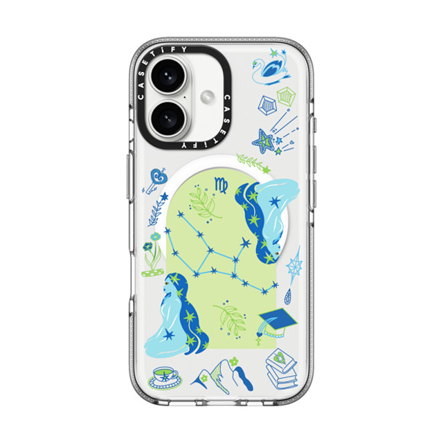 CASETiFY iPhone 16 ケース クリア クリア ケース MagSafe対応 Virgo casetify_artist Father's Day CASETiFY iPhone 16 ケース クリア クリア ケース MagSafe対応 Virgo casetify_artist Father's Day