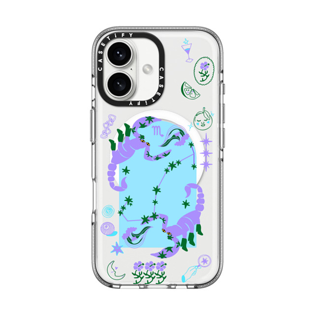 CASETiFY iPhone 16 ケース クリア クリア ケース MagSafe対応 Scorpio casetify_artist Father's Day CASETiFY iPhone 16 ケース クリア クリア ケース MagSafe対応 Scorpio casetify_artist Father's Day