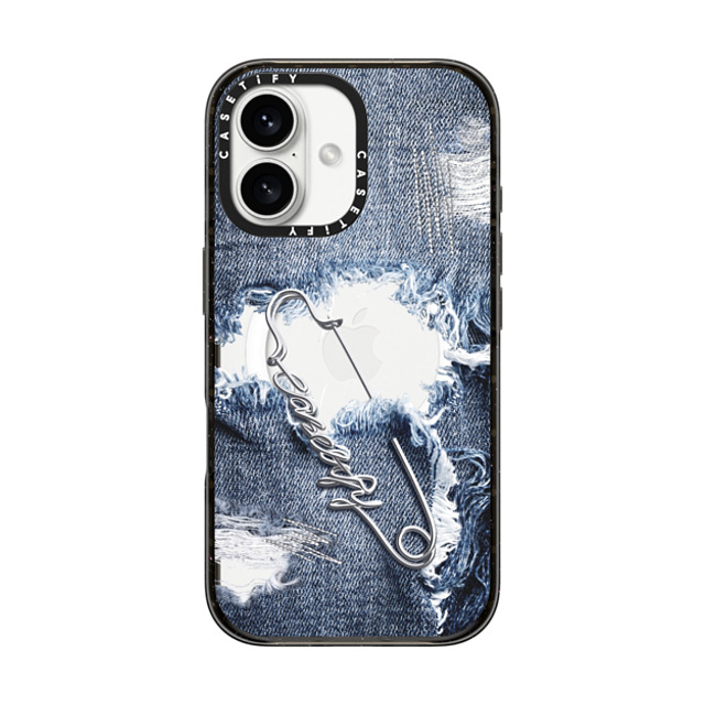 CASETiFY iPhone 16 ケース ブラック インパクトケース MagSafe対応 Pinned Statement Case casetify_artist Father's Day CASETiFY iPhone 16 ケース ブラック インパクトケース MagSafe対応 Pinned Statement Case casetify_artist Father's Day