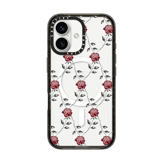 CASETiFY iPhone 16 Case Black Impact Case MagSafe Compatible Metallic Rose casetify_artist Back to School CASETiFY iPhone 16 Case Black Impact Case MagSafe Compatible Metallic Rose casetify_artist Back to School