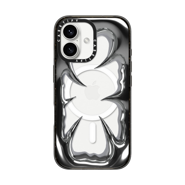 CASETiFY iPhone 16 Case Black Impact Case MagSafe Compatible Metal Crush Frame casetify_artist Back to School CASETiFY iPhone 16 Case Black Impact Case MagSafe Compatible Metal Crush Frame casetify_artist Back to School