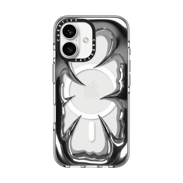 CASETiFY iPhone 16 Case クリア クリア ケース MagSafe対応 Metal Crush Frame casetify_artist Back to School CASETiFY iPhone 16 Case クリア クリア ケース MagSafe対応 Metal Crush Frame casetify_artist Back to School