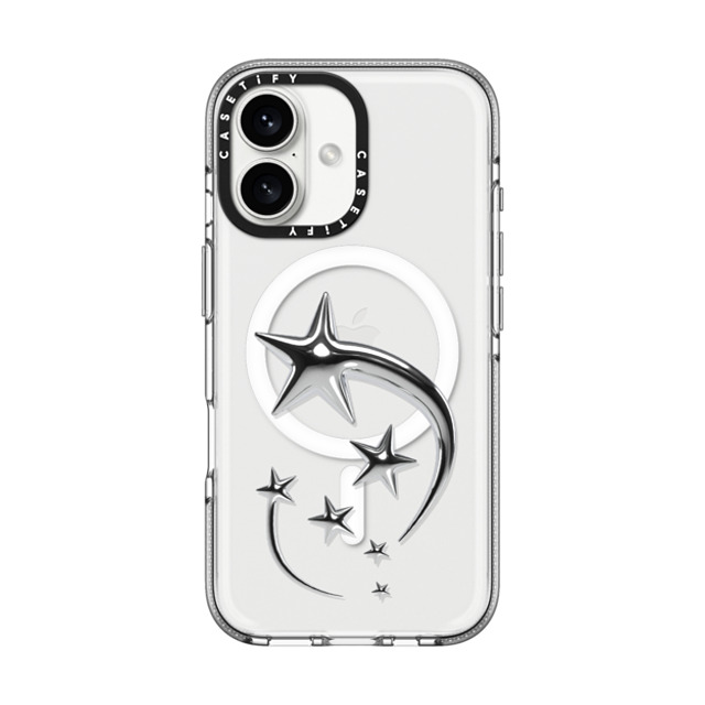CASETiFY iPhone 16 ケース クリア クリア ケース MagSafe対応 Metallic Star casetify_artist Back to School CASETiFY iPhone 16 ケース クリア クリア ケース MagSafe対応 Metallic Star casetify_artist Back to School