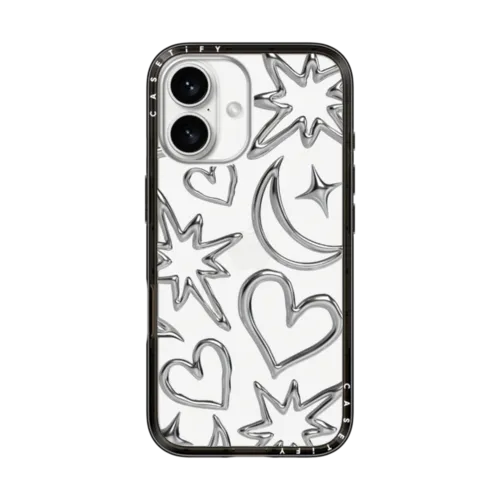 iPhone 16 - Chrome Scribbles