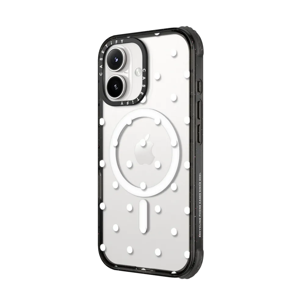 Ultra Impact iPhone 16 Plus Case MagSafe Compatible - Classic Dottie Phone Case