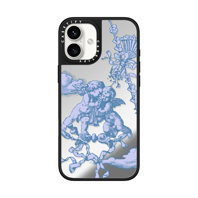 CASETiFY iPhone 16 Plus Case Silver on Black ミラーケース MagSafe対応 Cloud Cloud At Lover's Gate Back to School CASETiFY iPhone 16 Plus Case Silver on Black ミラーケース MagSafe対応 Cloud Cloud At Lover's Gate Back to School