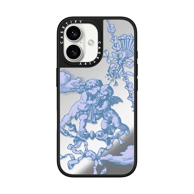 CASETiFY iPhone 16 ケース Silver on Black ミラーケース MagSafe対応 Cloud Cloud At Lover's Gate Back to School CASETiFY iPhone 16 ケース Silver on Black ミラーケース MagSafe対応 Cloud Cloud At Lover's Gate Back to School