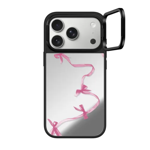 Mirror Ring Stand Case for iPhone 17 | Military Grade Protection