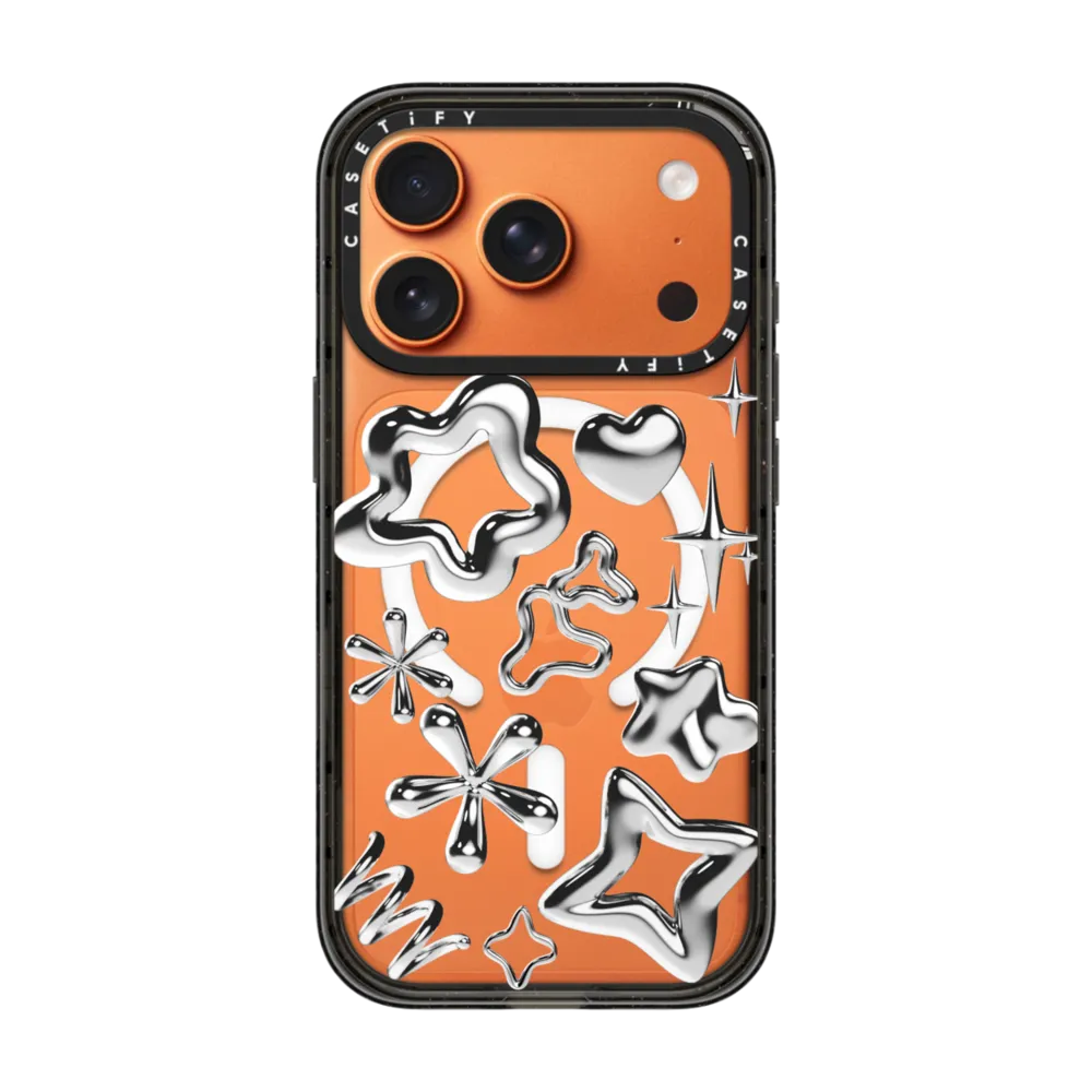 Impact iPhone 17 Pro Case MagSafe Compatible - Metallic World