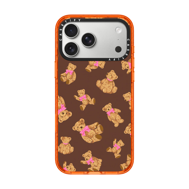 CASETiFY iPhone 17 Pro Max ケース オレンジ インパクトケース MagSafe対応 Beary Sweet casetify_artist CASETiFY iPhone 17 Pro Max ケース オレンジ インパクトケース MagSafe対応 Beary Sweet casetify_artist