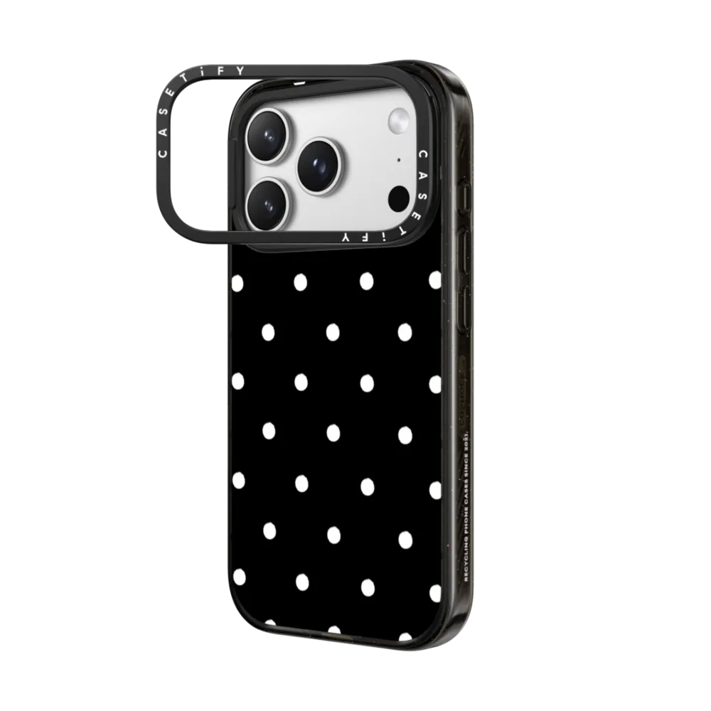 Impact Ring Stand iPhone 17 Pro Case MagSafe Compatible - Classic Dottie
