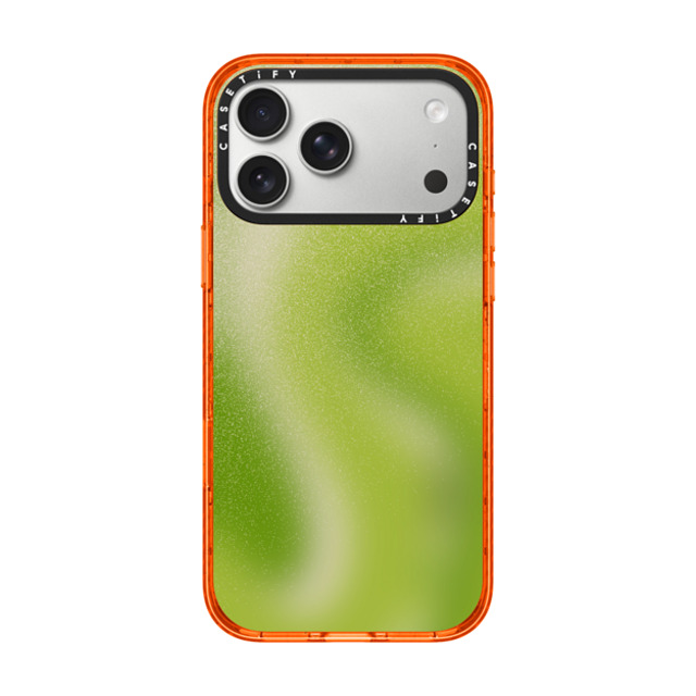 CASETiFY iPhone 17 Pro Max ケース オレンジ インパクトケース MagSafe対応 Gradient Gradient Matcha Swirls CASETiFY iPhone 17 Pro Max ケース オレンジ インパクトケース MagSafe対応 Gradient Gradient Matcha Swirls