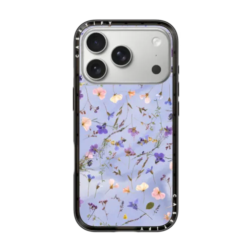 iPhone 17 Pro - Pressed flowers purple