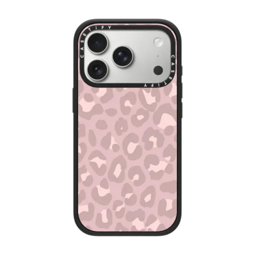iPhone 17 Pro - Dusty Pink Leopard - Pale Petal