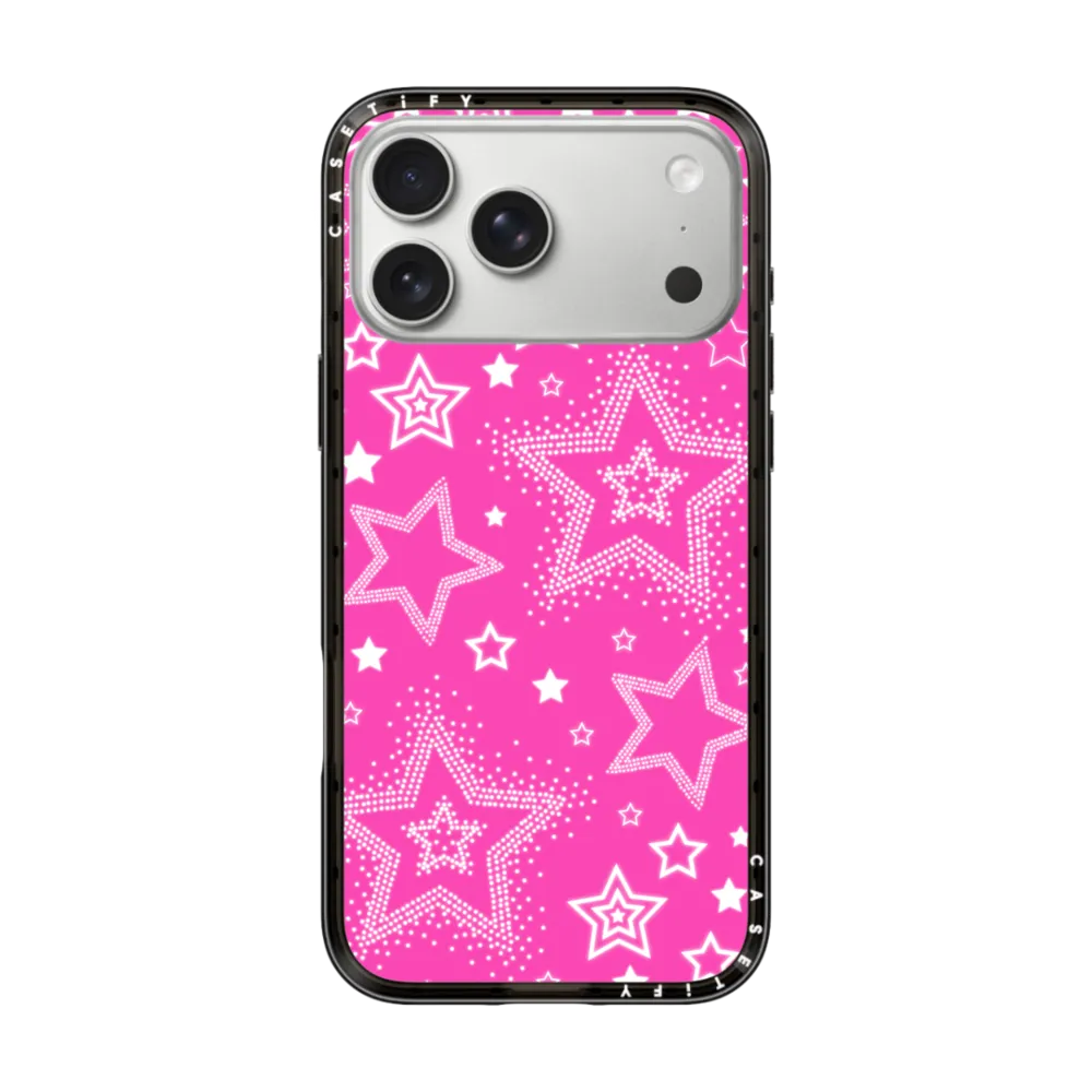 Compact iPhone 17 Pro Max Case MagSafe Compatible - Pink Girly Punk Case