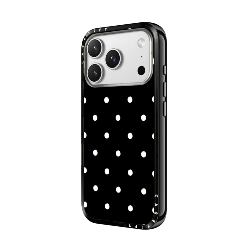 Compact iPhone 17 Pro Max Case MagSafe Compatible - Classic Dottie