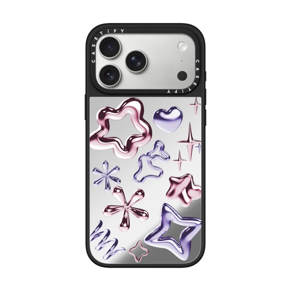 Mirror iPhone 17 Pro Max Case MagSafe Compatible - Colored Metallic World