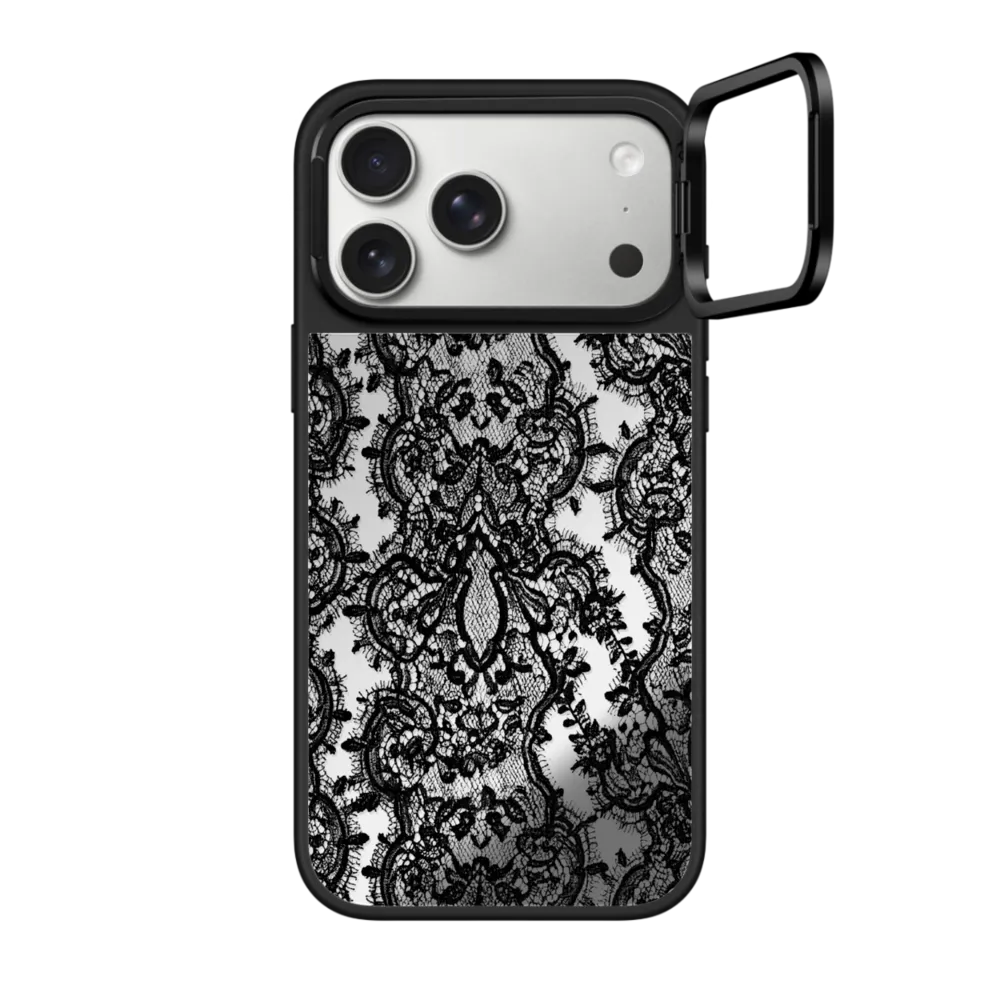 Impact iPhone 17 Pro Max Case MagSafe Compatible - Lace Pattern