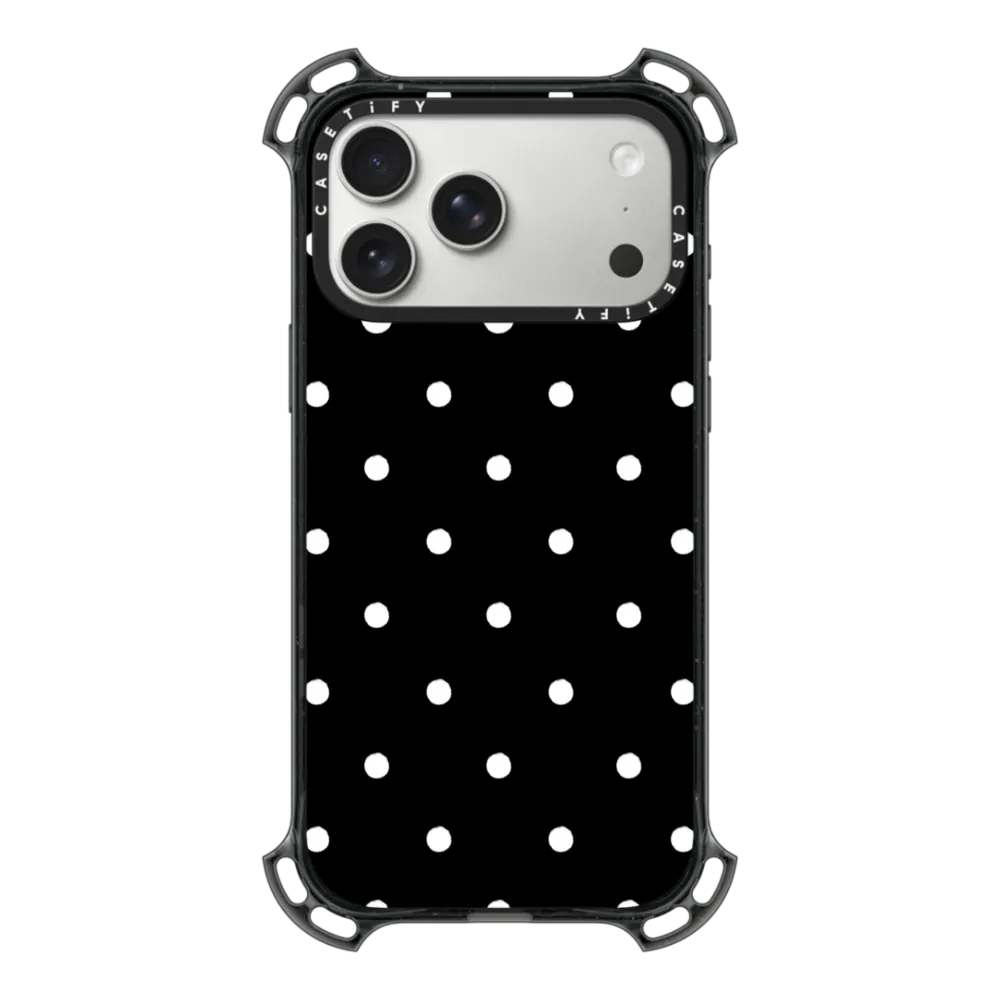 Bounce iPhone 17 Pro Max Case MagSafe Compatible - Classic Dottie