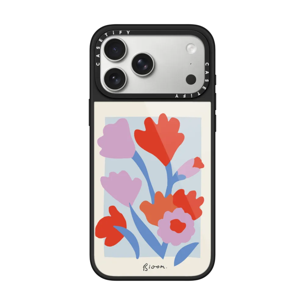 Glaze iPhone 17 Pro Max Case MagSafe Compatible - Blooming Flowers