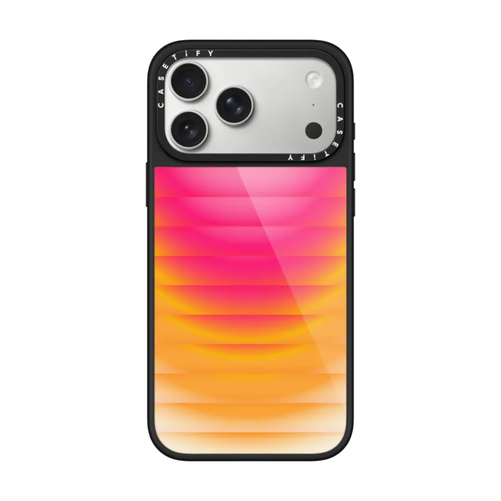 Glaze iPhone 17 Pro Max Case MagSafe Compatible - Sunset Wave