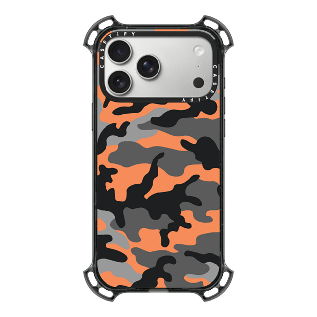 CASETiFY iPhone 17 Pro Max Case Black バウンスケース Pattern Pattern Camo Over - Tangy Tango CASETiFY iPhone 17 Pro Max Case Black バウンスケース Pattern Pattern Camo Over - Tangy Tango