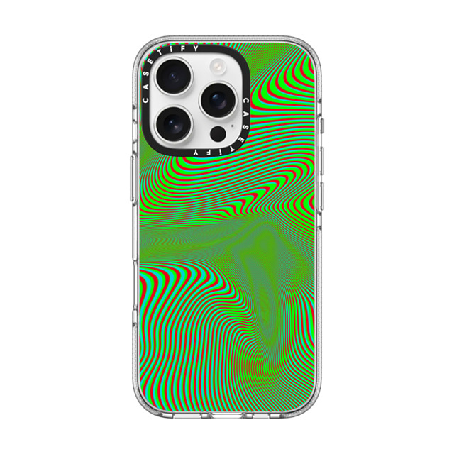 CASETiFY iPhone 16 Pro Case Clear Clear Case MagSafe Compatible Geometric,Futurism Geometric,Line Art,Surrealism,Futurism OPTICAL GREEN Father's Day CASETiFY iPhone 16 Pro Case Clear Clear Case MagSafe Compatible Geometric,Futurism Geometric,Line Art,Surrealism,Futurism OPTICAL GREEN Father's Day