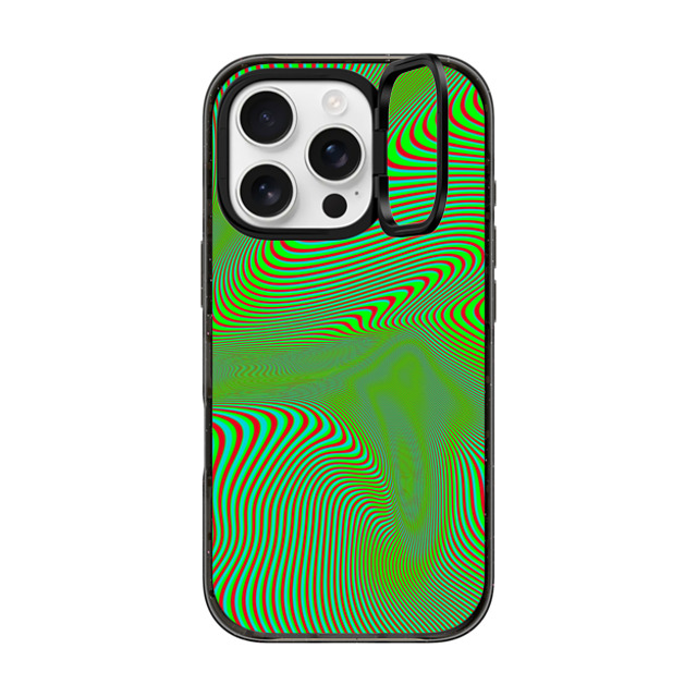 CASETiFY iPhone 16 Pro Case Black インパクトリングスタンドケース MagSafe対応 Geometric,Futurism Geometric,Line Art,Surrealism,Futurism OPTICAL GREEN Father's Day CASETiFY iPhone 16 Pro Case Black インパクトリングスタンドケース MagSafe対応 Geometric,Futurism Geometric,Line Art,Surrealism,Futurism OPTICAL GREEN Father's Day