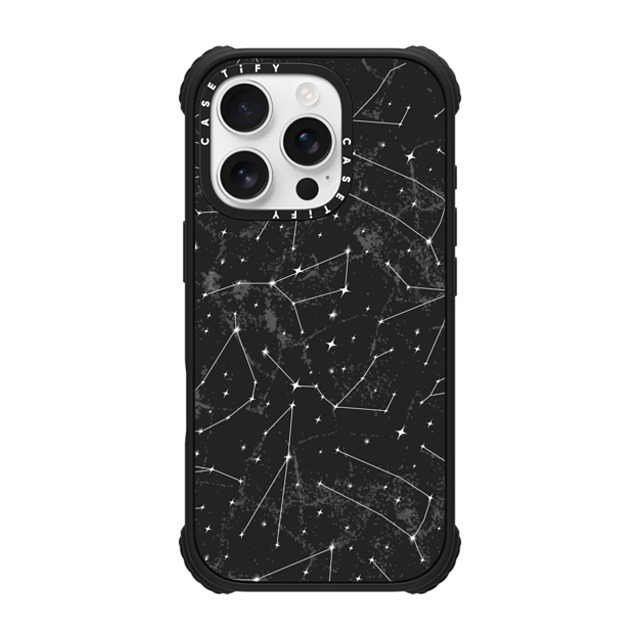 CASETiFY iPhone 16 Pro Case Matte Black ウルトラ インパクトケース MagSafe 対応 Line Art,Monochrome,Star,Zodiac Constellations CASETiFY iPhone 16 Pro Case Matte Black ウルトラ インパクトケース MagSafe 対応 Line Art,Monochrome,Star,Zodiac Constellations