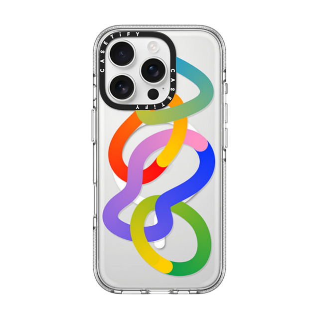CASETiFY iPhone 16 Pro Case クリア クリア ケース MagSafe対応 Rainbow,Abstract Rainbow,Abstract,Digital Art Hula hoops Father's Day CASETiFY iPhone 16 Pro Case クリア クリア ケース MagSafe対応 Rainbow,Abstract Rainbow,Abstract,Digital Art Hula hoops Father's Day
