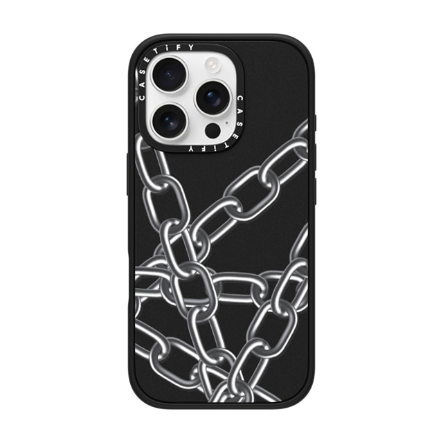 CASETiFY iPhone 16 Pro ケース マットブラック インパクトケース MagSafe対応 Futurism,Monochrome Monochrome,Futurism Chain Up Father's Day CASETiFY iPhone 16 Pro ケース マットブラック インパクトケース MagSafe対応 Futurism,Monochrome Monochrome,Futurism Chain Up Father's Day