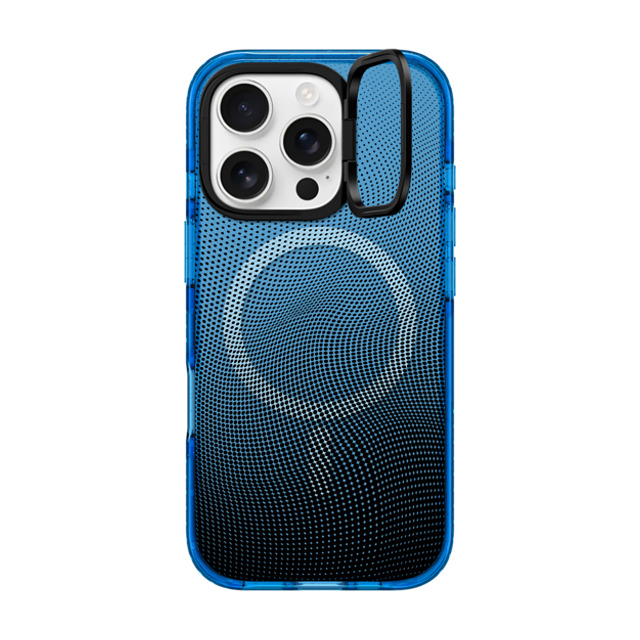 CASETiFY iPhone 16 Pro Case スカイブルー インパクトリングスタンドケース MagSafe対応 Checkered,Gradient,Monochrome Gradient Spots CASETiFY iPhone 16 Pro Case スカイブルー インパクトリングスタンドケース MagSafe対応 Checkered,Gradient,Monochrome Gradient Spots