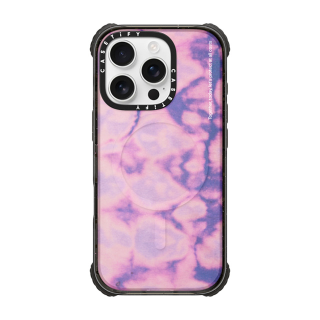 CASETiFY iPhone 16 Pro Case Black ウルトラ インパクトケース MagSafe 対応 Abstract Abstract Lilac Purple Dye Father's Day CASETiFY iPhone 16 Pro Case Black ウルトラ インパクトケース MagSafe 対応 Abstract Abstract Lilac Purple Dye Father's Day