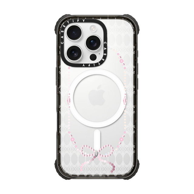 CASETiFY iPhone 16 Pro ケース ブラック ウルトラ インパクトケース MagSafe 対応 The Princess's Morning casetify_artist Father's Day CASETiFY iPhone 16 Pro ケース ブラック ウルトラ インパクトケース MagSafe 対応 The Princess's Morning casetify_artist Father's Day
