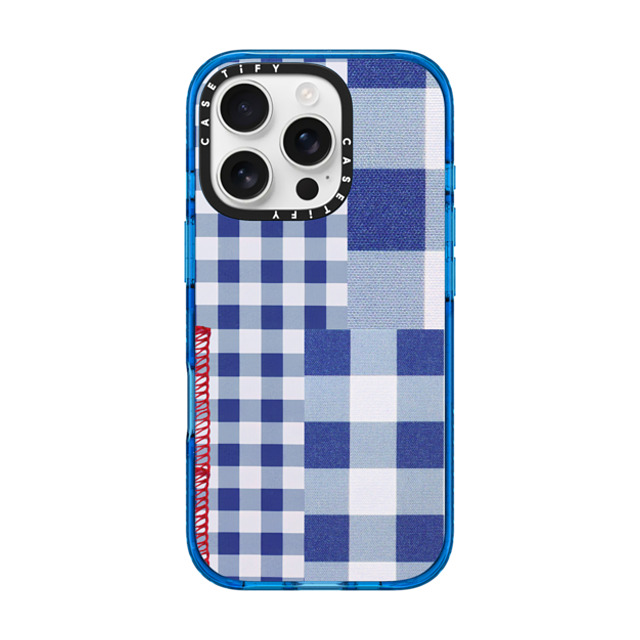 CASETiFY iPhone 16 Pro ケース スカイブルー インパクトケース MagSafe対応 Gingham Picnic casetify_artist Father's Day CASETiFY iPhone 16 Pro ケース スカイブルー インパクトケース MagSafe対応 Gingham Picnic casetify_artist Father's Day