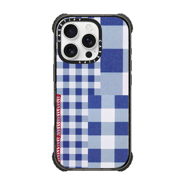 CASETiFY iPhone 16 Pro Case Black ウルトラ インパクトケース MagSafe 対応 Gingham Picnic casetify_artist Mother's Day CASETiFY iPhone 16 Pro Case Black ウルトラ インパクトケース MagSafe 対応 Gingham Picnic casetify_artist Mother's Day