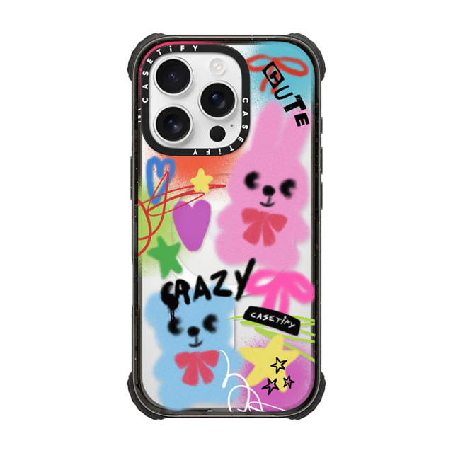CASETiFY iPhone 16 Pro Case Black ウルトラ インパクトケース MagSafe 対応 Street Art,Y2K Street Art,Y2K Cute & Crazy Mother's Day CASETiFY iPhone 16 Pro Case Black ウルトラ インパクトケース MagSafe 対応 Street Art,Y2K Street Art,Y2K Cute & Crazy Mother's Day