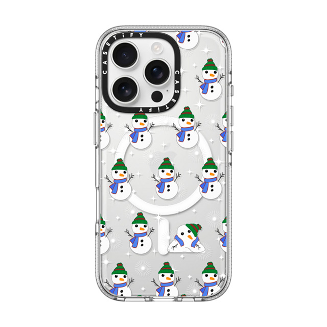 CASETiFY iPhone 16 Pro ケース クリア インパクト クリアケース MagSafe対応 Snowman Meltdown casetify_artist New iPhone CASETiFY iPhone 16 Pro ケース クリア インパクト クリアケース MagSafe対応 Snowman Meltdown casetify_artist New iPhone