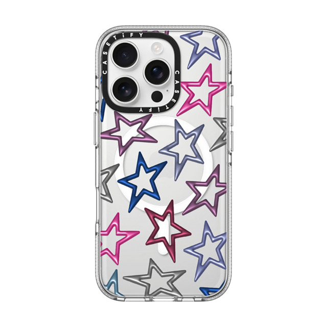 CASETiFY iPhone 16 Pro ケース クリア クリア ケース MagSafe対応 All Star casetify_artist