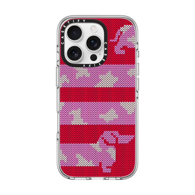 CASETiFY iPhone 16 Pro ケース クリア クリア ケース MagSafe対応 Dachschund Sweater casetify_artist