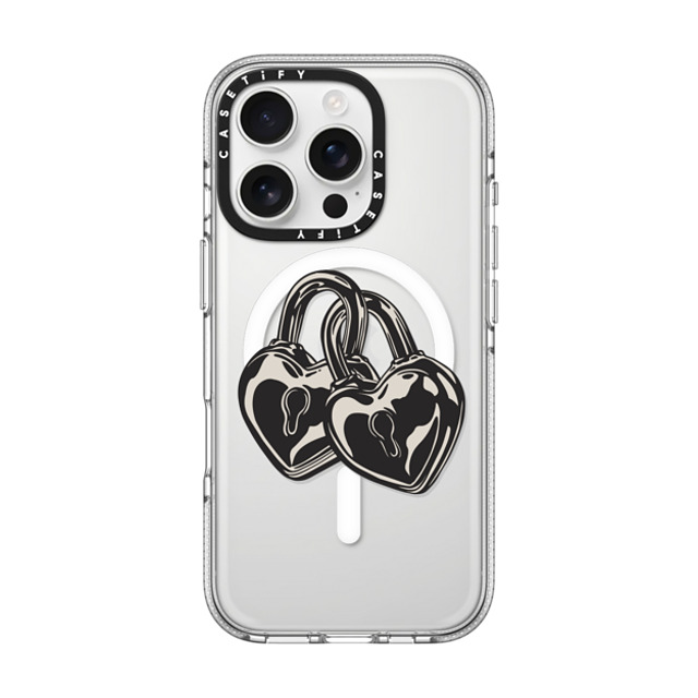 CASETiFY iPhone 16 Pro Case クリア クリア ケース MagSafe対応 Love Locks casetify_artist Back to School CASETiFY iPhone 16 Pro Case クリア クリア ケース MagSafe対応 Love Locks casetify_artist Back to School