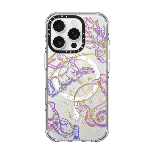 CASETiFY iPhone 16 Pro Case Clear Clear Case MagSafe Compatible Mysterious Zodiac casetify_artist Father's Day CASETiFY iPhone 16 Pro Case Clear Clear Case MagSafe Compatible Mysterious Zodiac casetify_artist Father's Day